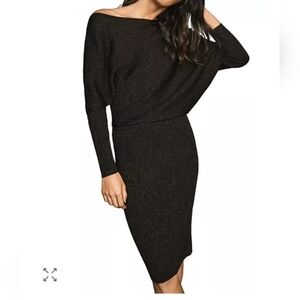 Stylish Off-Shoulder Black Dress